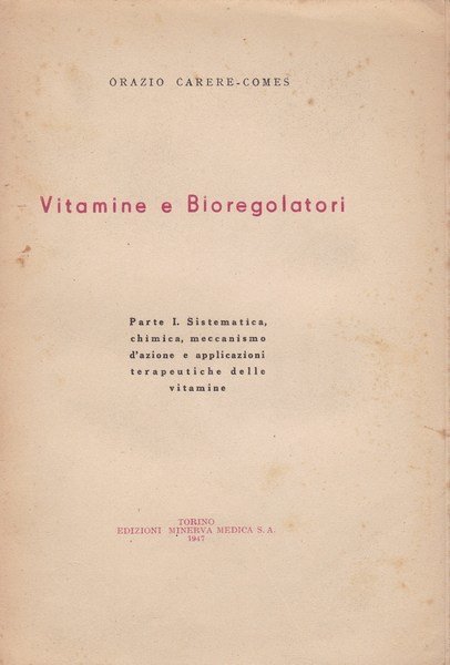 Vitamine e Bioregolatori | Immagine principale