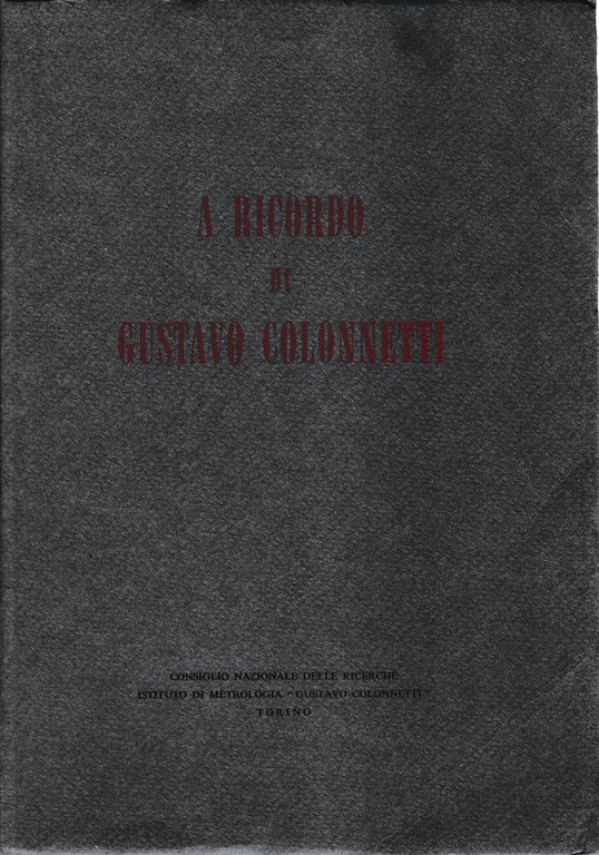 A ricordo di Gustavo Colonnetti | Immagine Gallery 2