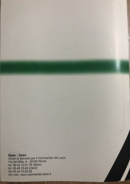 a scuola di solidarietà formazione volontariato. Catalogo corsi 2005