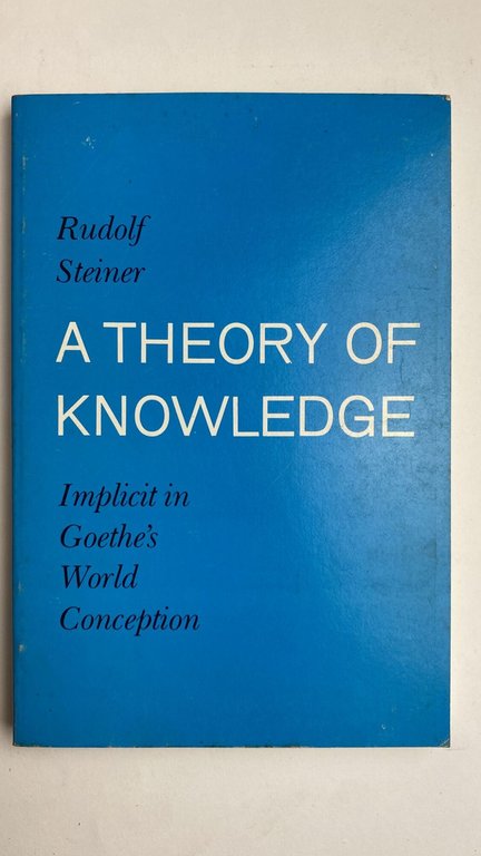 A theory of knowledge