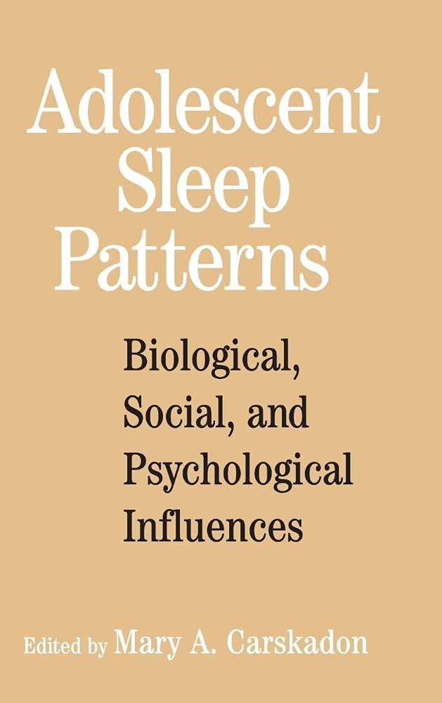 Adolescent Sleep Patterns: Biological, Social, and Psychological Influences