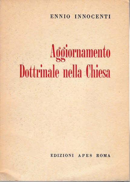 Aggiornamento Dottrinale nella Chiesa | Immagine Gallery 2