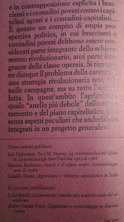 Agricoltura e sviluppo capitalistico in Italia | Immagine Gallery 4