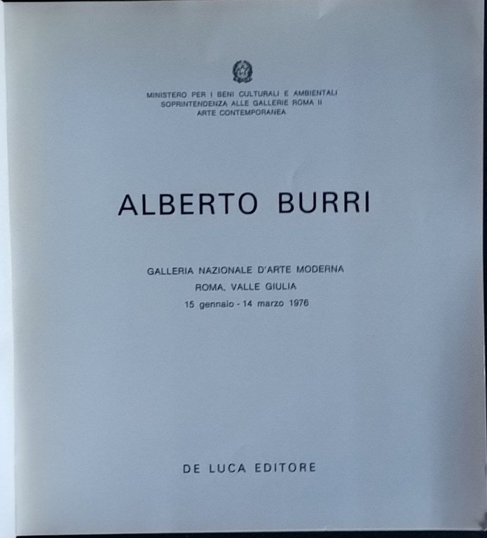 Alberto Burri