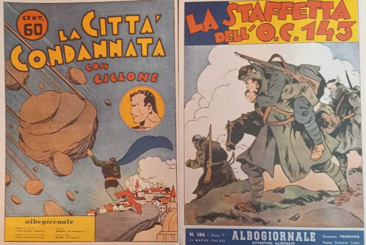 Albogiornale, serie nn. 39, 147,148,183,184,186. Ristampa anastatica. | Immagine principale