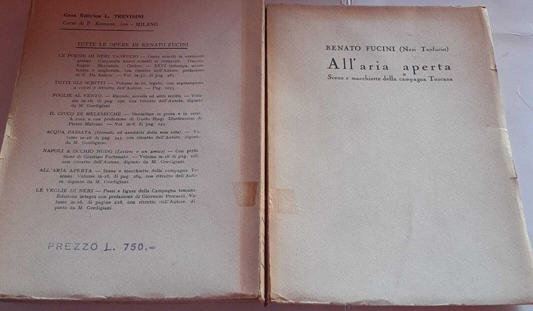 All'aria aperta. Scene e macchiette della campagna toscana