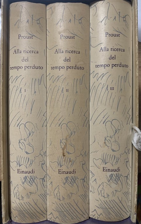 Alla ricerca del tempo perduto. Tre volumi