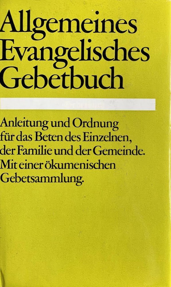 Allgemeines Evangelisches Gebetbuch