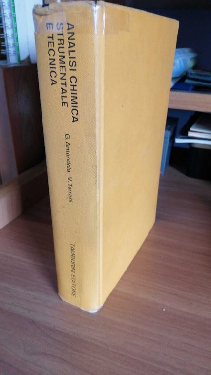 Analisi chimica strumentale e tecnica