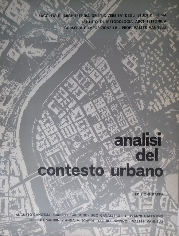 Analisi del contesto urbano