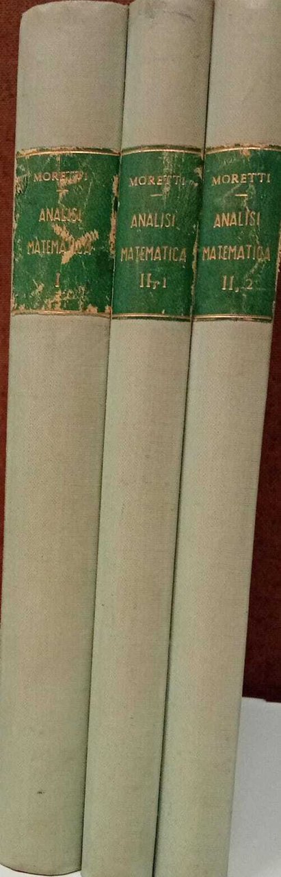 Analisi matematica (tre volumi)