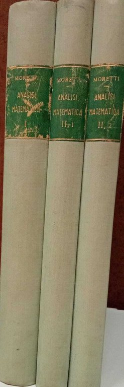 Analisi matematica (tre volumi)
