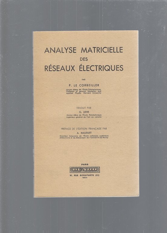 Analyse matricielle des réseaux électriques | Immagine Gallery 3