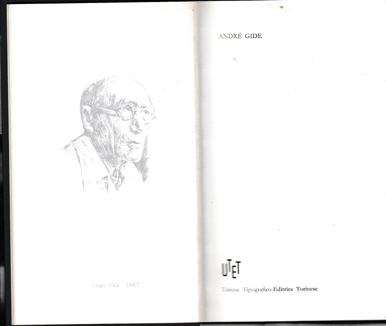 André Gide. Premio Nobel 1947