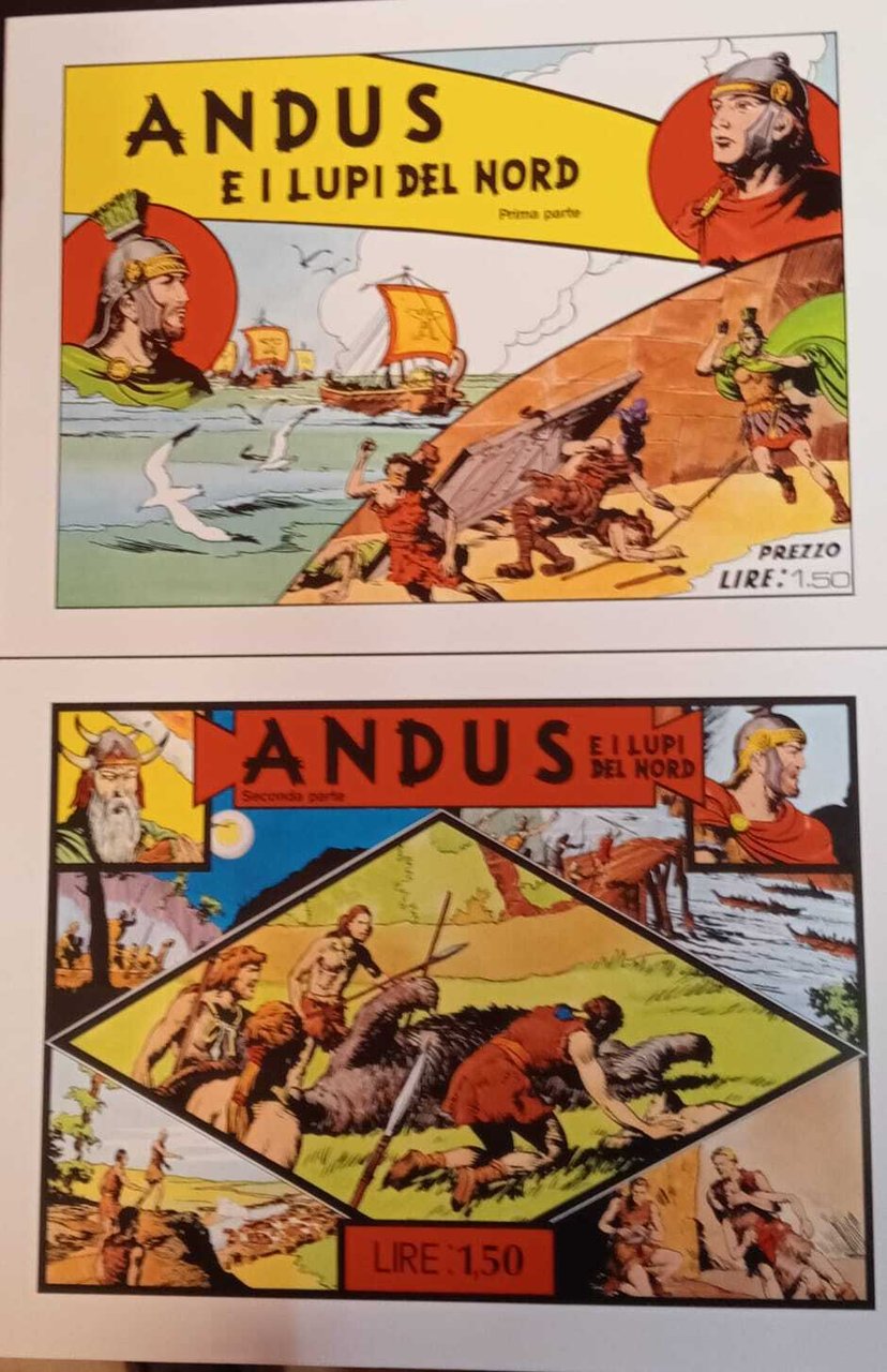 Andus e i lupi del nord. Prima e seconda parte. | Immagine principale