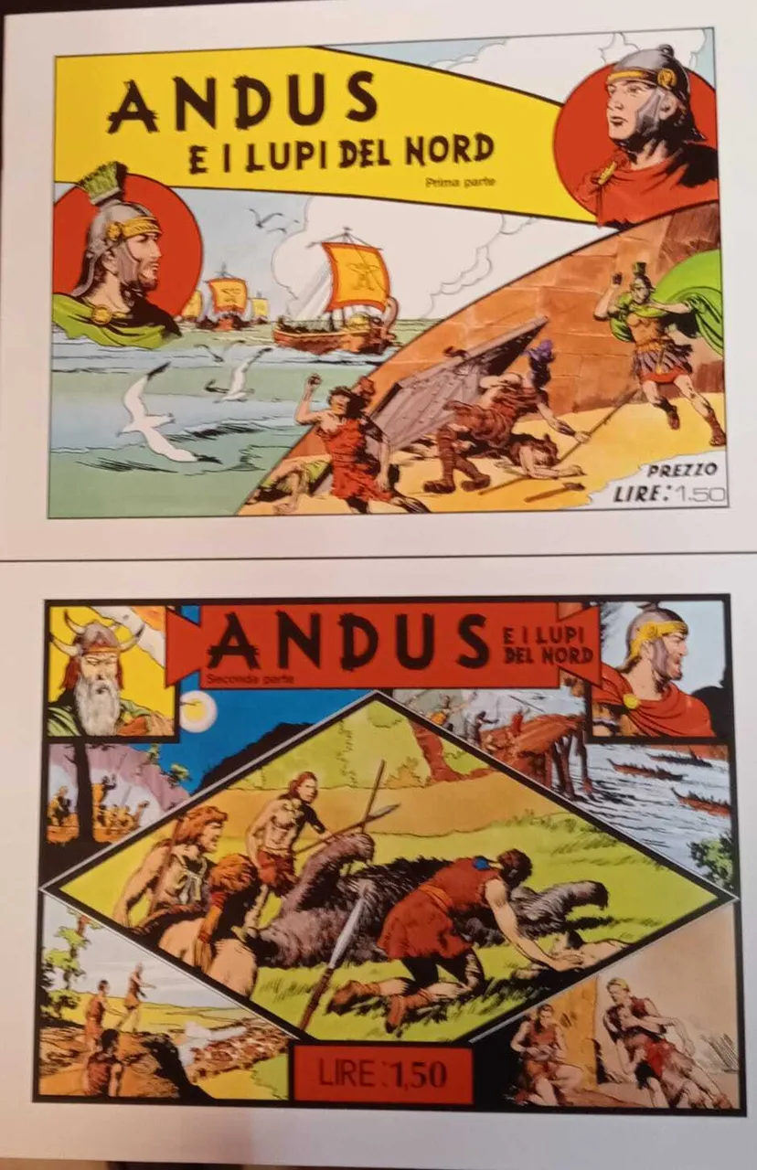 Andus e i lupi del nord. Prima e seconda parte. | Immagine principale