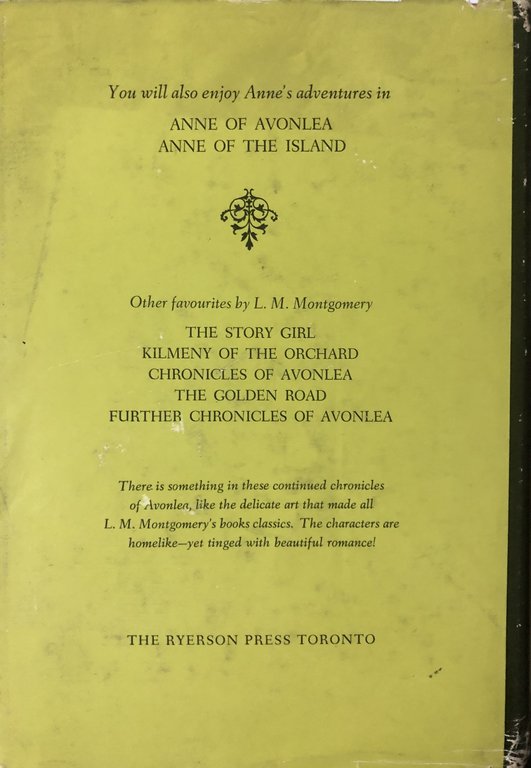 Anne of Green Gables