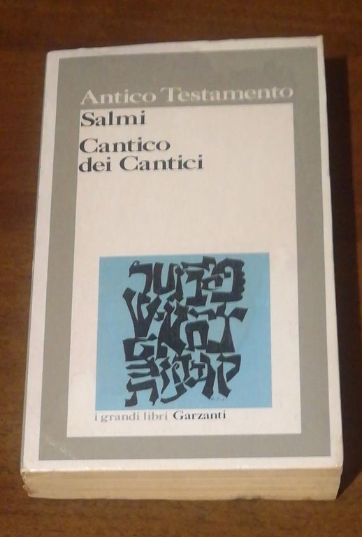 ANTICO TESTAMENTO SALMI - CANTICO DEI CANTICI | Immagine Gallery 2