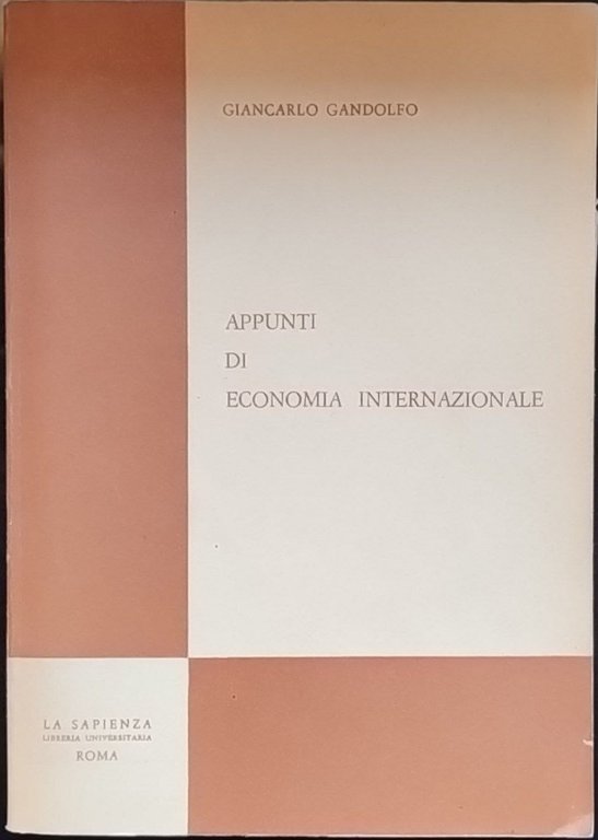 Appunti di economia internazionale