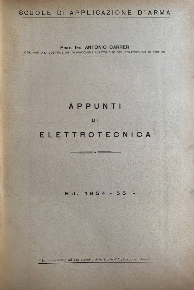 Appunti di elettrotecnica