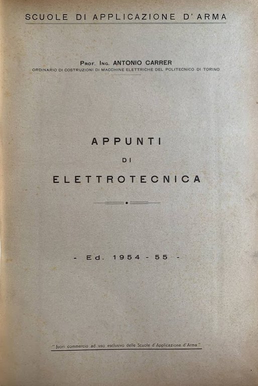 Appunti di elettrotecnica