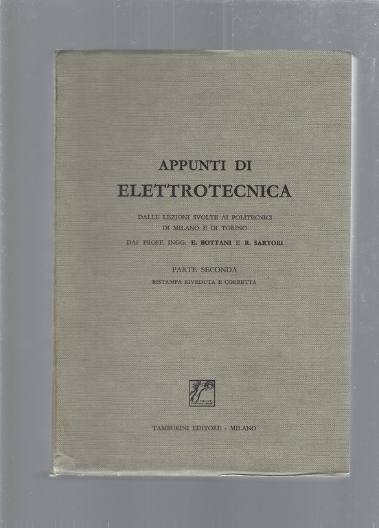APPUNTI DI ELETTROTECNICA, vol. 2