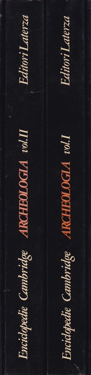 Archeologia. I. II. Enciclopedie Cambridge.