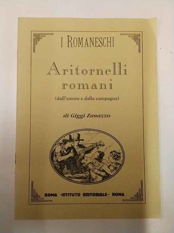 Aritornelli romani (dall'amore e dalla campagna). | Immagine principale