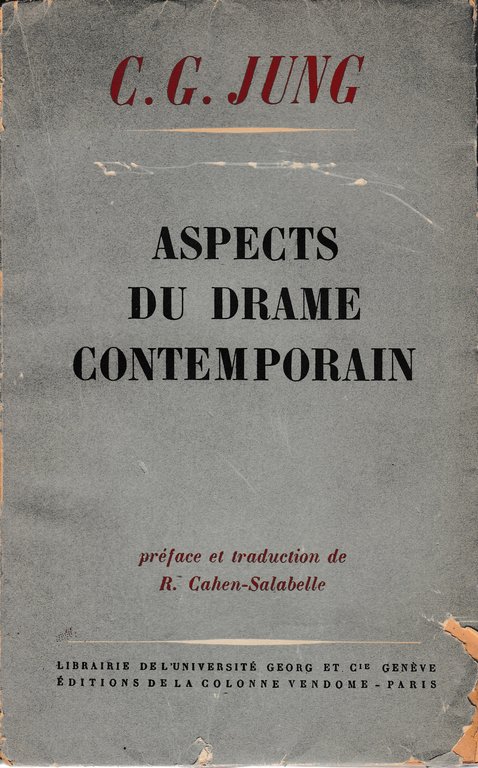 Aspects du drame contemporain