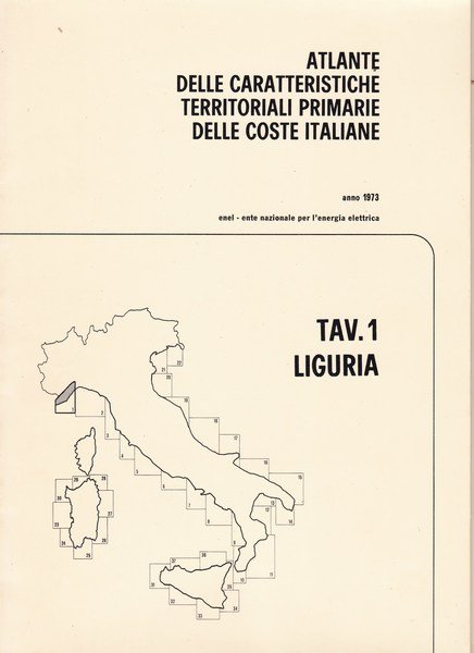 Atlante delle caratteristiche delle coste italiane. 1. Liguria.
