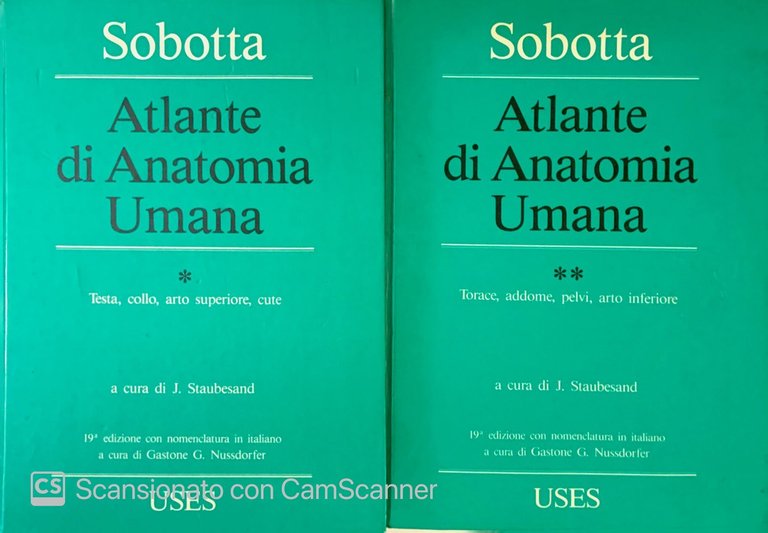 Atlante di anatomia umana. 2 volumi