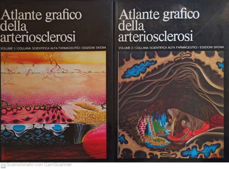 Atlante geografico della arteriosclerosi. Volume 1 e 2