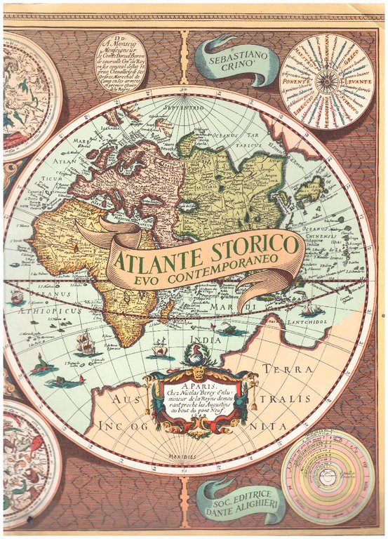 ATLANTE STORICO EVO CONTEMPORANEO CON TESTO ESPLICATIVO