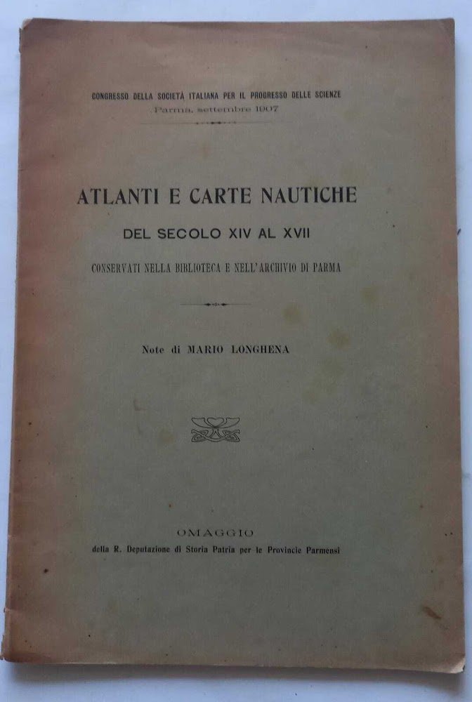 Atlanti e Carte Nautiche del secolo XIV al XVII. (Estratto) | Immagine principale