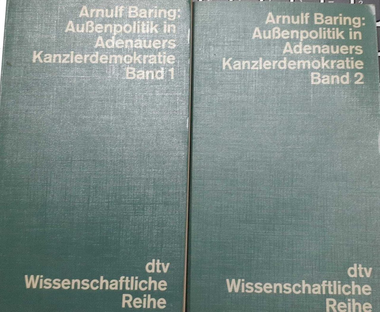 Aubenpolitik in Adenauers Kanzlerdemokratie. Band 1.2. | Immagine principale