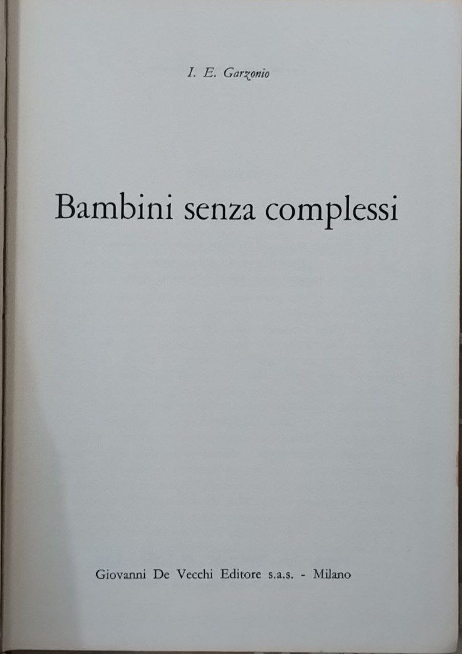 Bambini senza complessi