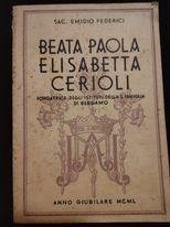 Beata Paola Elisabetta Cerioli fondatrice degli istituti della S. famiglia …