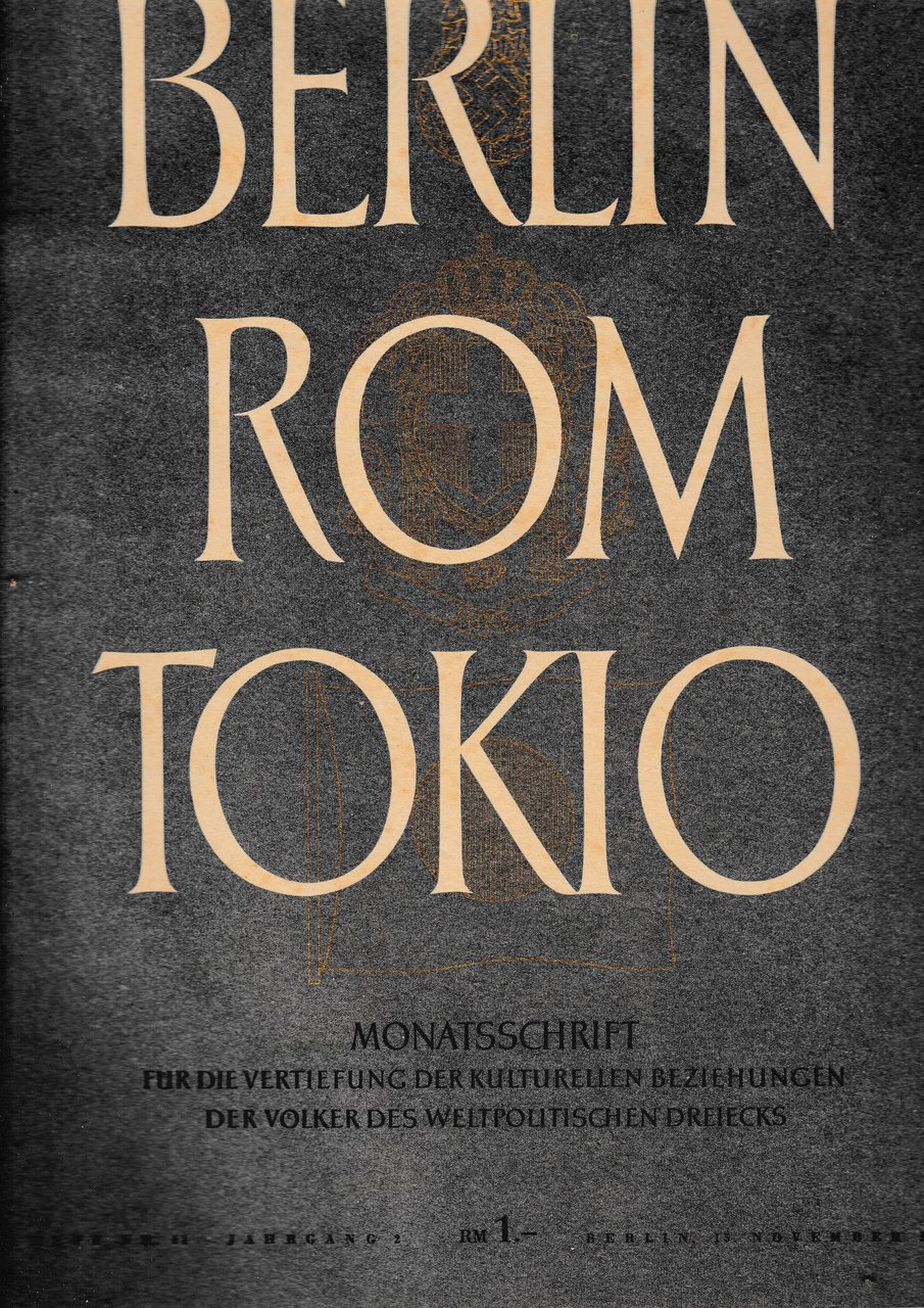 Berlin Rom Tokio. Nr. 11 - jahrgang 2 - 15 …