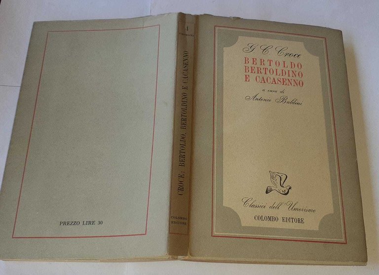 Bertoldo Bertoldino e Cacasenno a cura di Antonio Baldini
