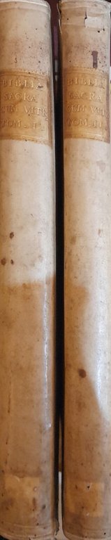 Biblia Sacra vulgate editionis. Sixti V et Clementis VIII. Pontif. …