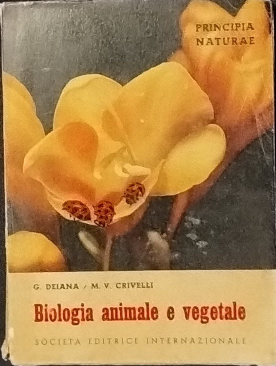 Biologia animale e vegetale