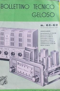 Bollettino Tecnico Geloso, n. 61-62