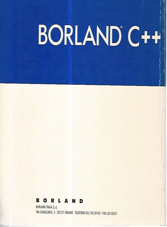 Borland C++ 2.0. Programmazione | Immagine Gallery 4