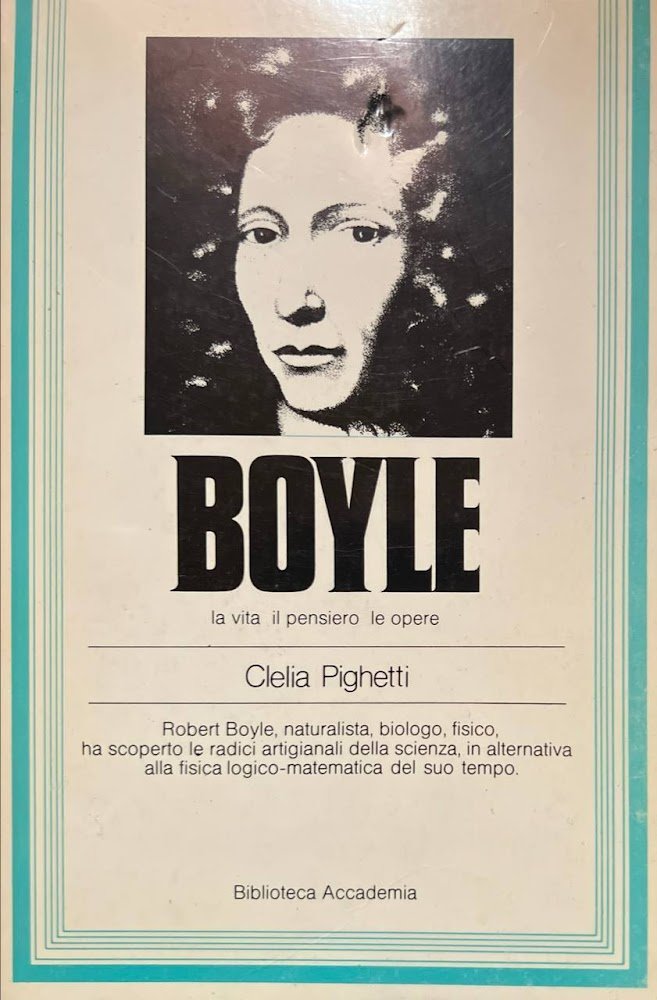Boyle. La vita, il pensiero, le opere | Immagine principale