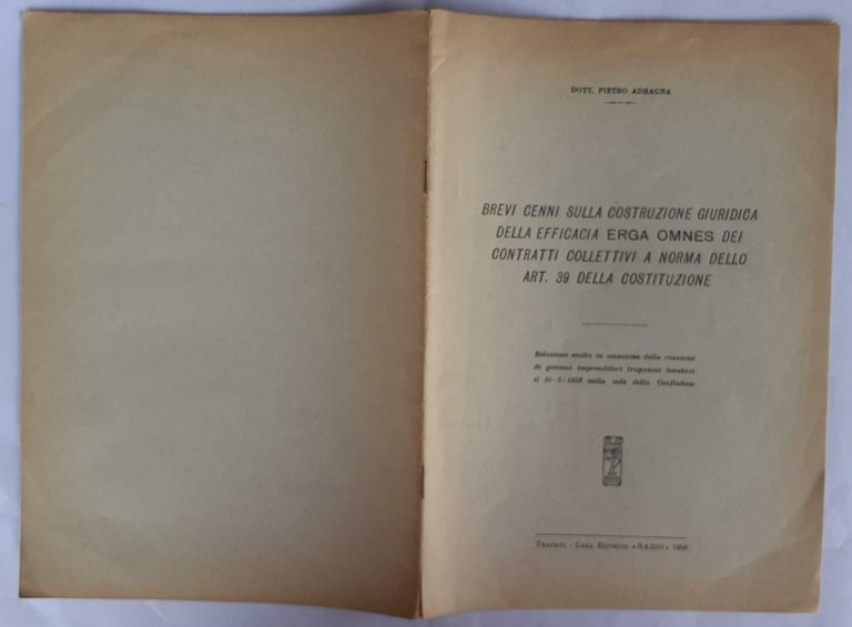 Brevi cenni sulla costruzione giuridica della efficacia erga omnes dei … | Immagine Gallery 2