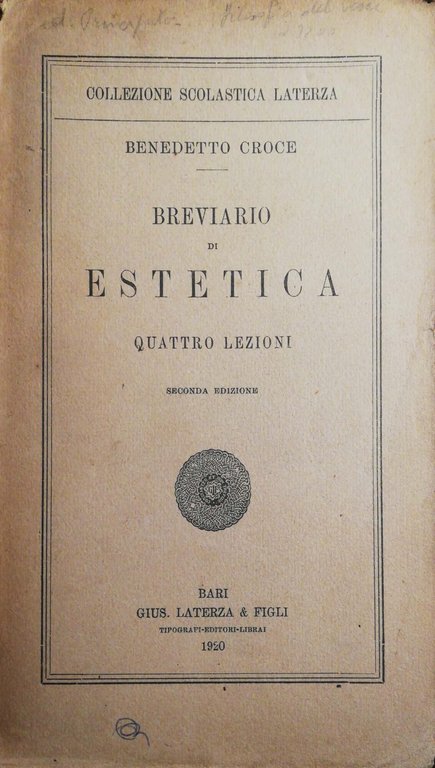 Breviario di estetica