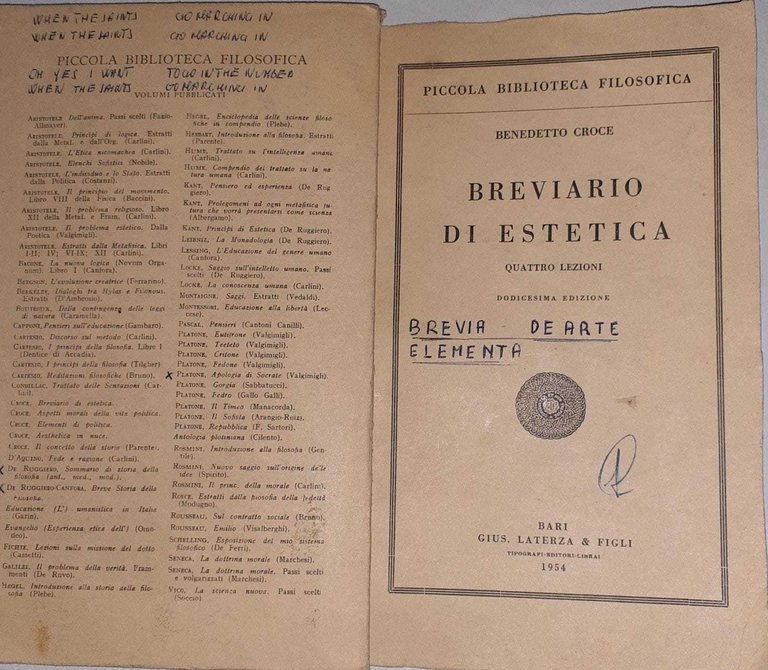 Breviario di estetica