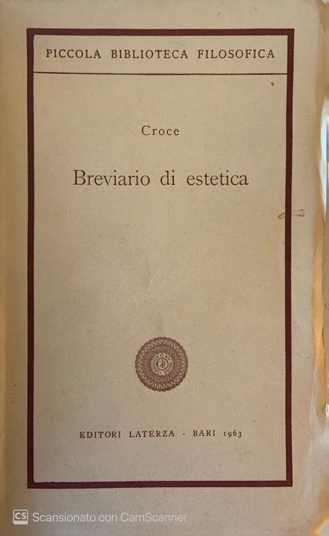 Breviario di estetica