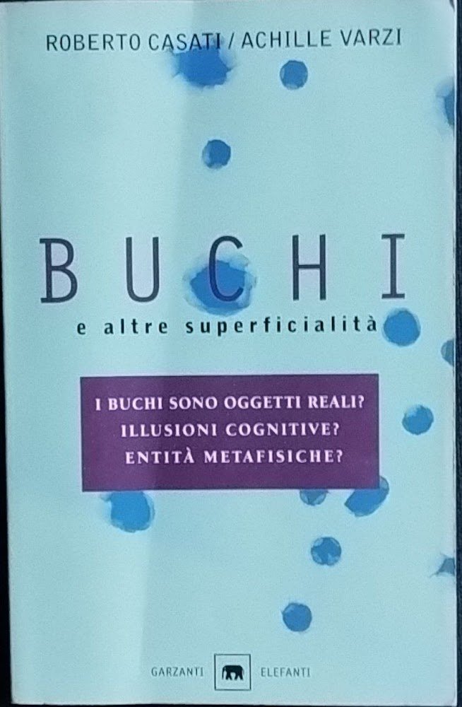 Buchi e altre superficialità