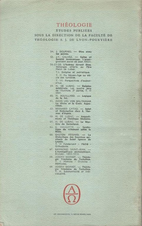 Bultmann et l'interpretation du nouveau testament